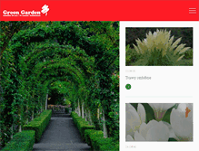 Tablet Screenshot of greengarden.com.pl